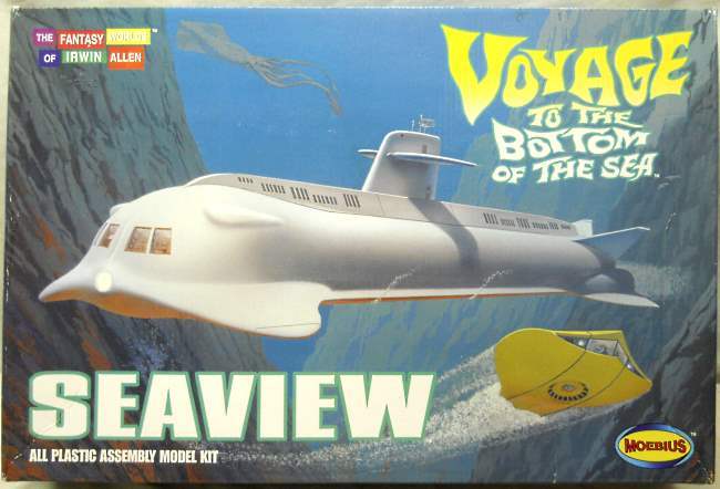 Moebius 1/128 The Seaview from Voyage to the Bottom of the Sea (TV) With  PGMS Paragraphics PE Upgrade - 39 Inches Long, 707 plastic model kit